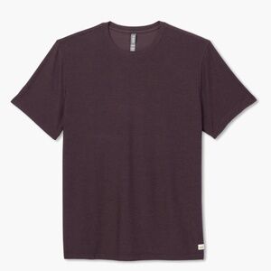 NWT - Vuori Strato Tech Tee / Size: Large / Color: Raisin Heather